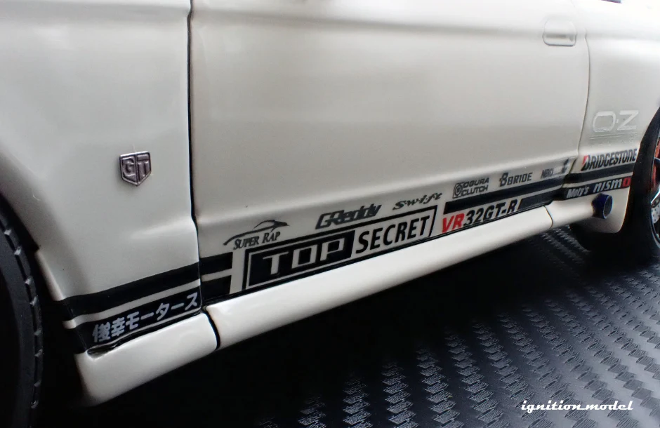 Ignition Model IG3520 1/18 TOP SECRET VR32 Nissan Skyline GT-R R32 White Resin