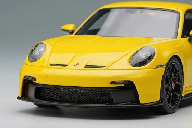 EIDOLON EM758C Porsche 911(992) GT3 2021 Racing Yellow Ltd 100pcs