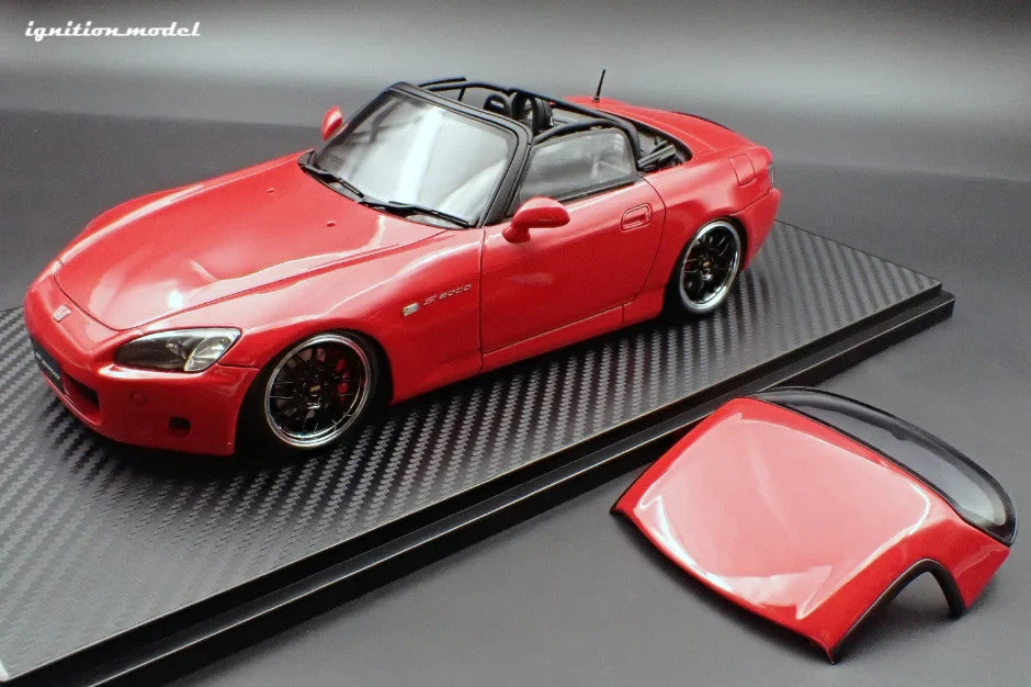 Ignition Model IG3922 1/18 Honda S2000 AP1 Red Sports Roadster