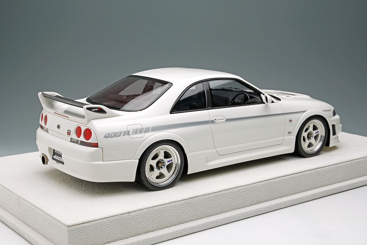 EIDOLON EML102D 1/18 Nissan Skyline GT-R NISMO 400R 1996 White Resin