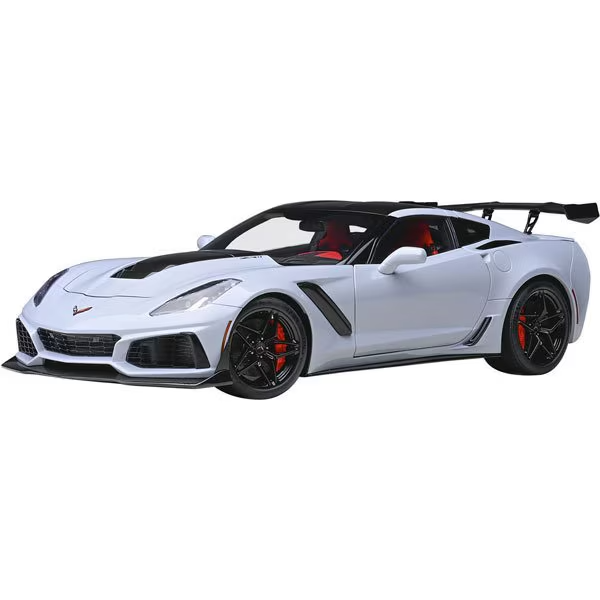 AUTOart 71277 1/18 Chevrolet Corvette C7 ZR1 Gray Metallic Die-cast Model Car