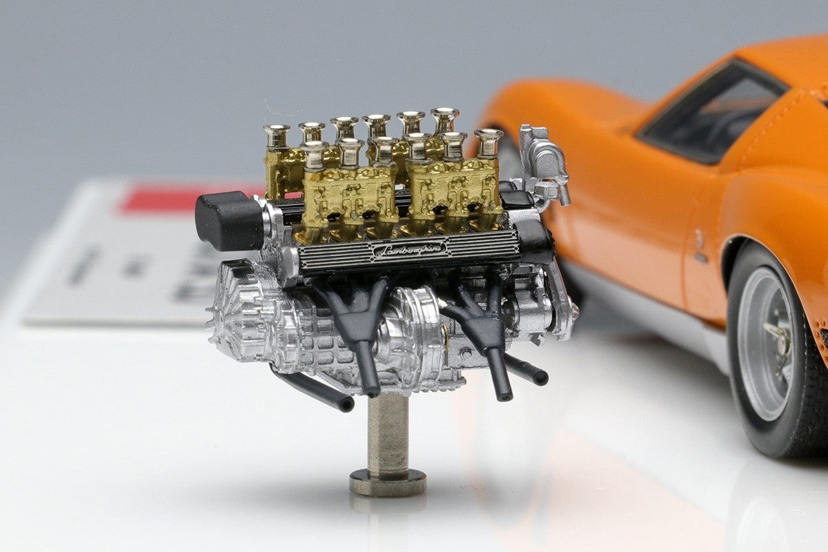 EIDOLON EM331SP 1/43 Lamborghini Jota SJ #4088 V12 Engine Resin Limited 100pcs