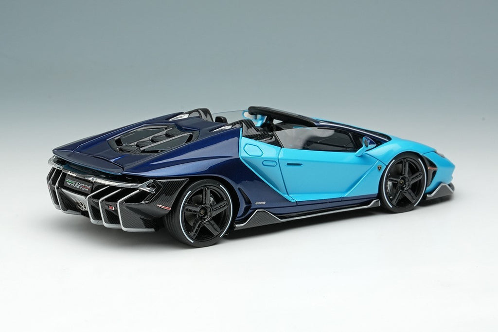 EIDOLON EM406C 1/43 Lamborghini Centenario Roadster LP770-4 2016 Blu Cepheus