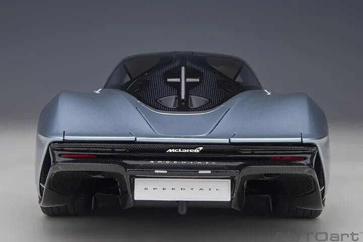 AUTOart 76086 1/18 McLaren Speedtail – Metallic Light Blue (Composite Diecast)