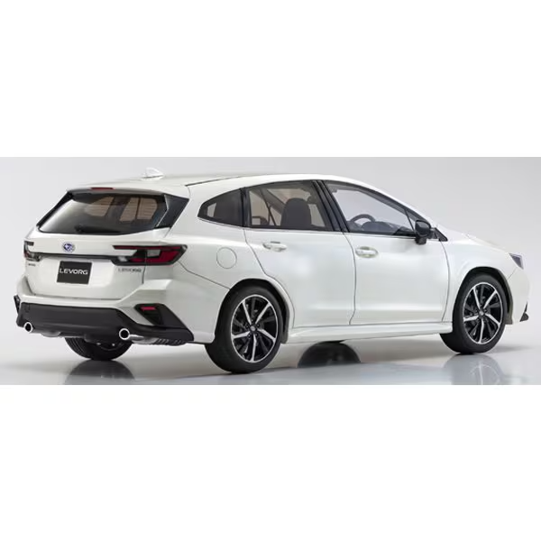 Kyosho KSR18055W 1/18 Subaru Levorg GT-H EX 2021 White Resin Model Car