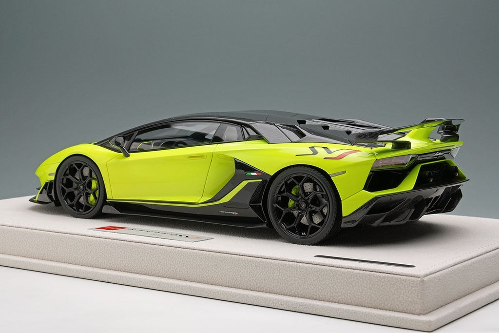 EIDOLON EML025I 1/18 Lamborghini Aventador SVJ 2018 Verde Scandal Resin 50pcs