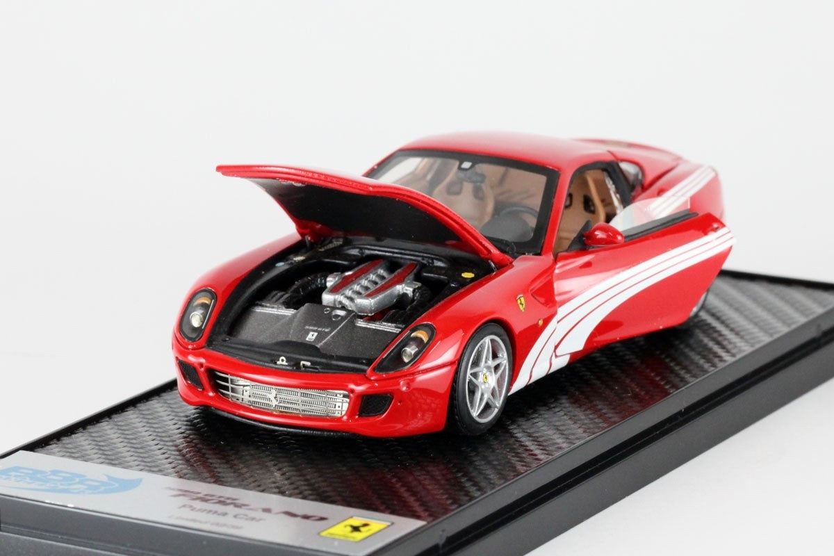 BBR BBRC047A 1/43 Ferrari 599GTB Fiorano Puma Edition 2010 Red Resin Ltd 39pcs