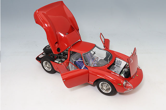 CMC CMC-266 1/18 Ferrari 250 LM Ron Fry #6105 RHD Diecast