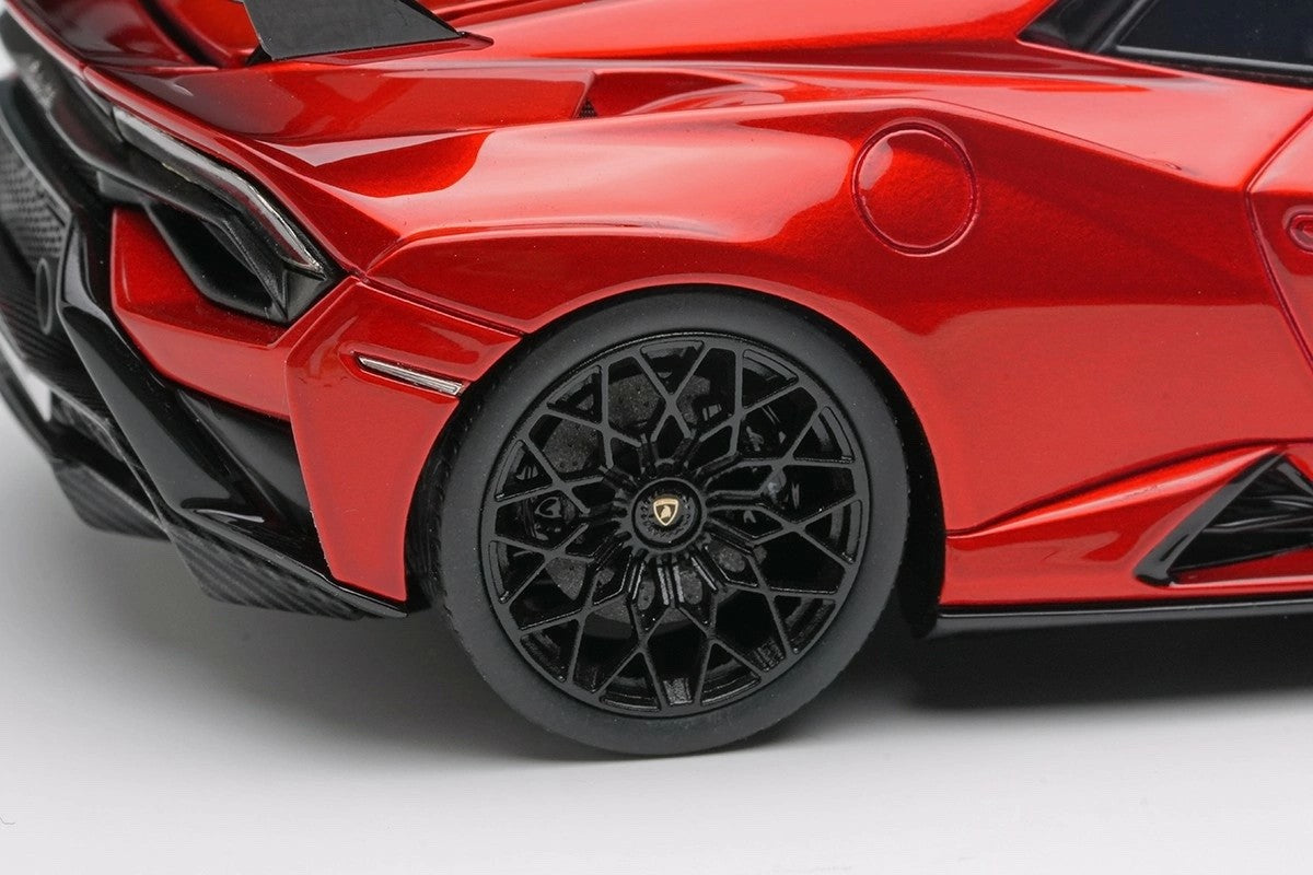 Make Up EIDOLON EM737B 1/43 Lamborghini Huracan STO 2021 Rosso Effesto Resin