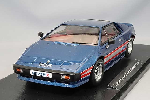 KK Scale KKDC181193 1/18 Lotus Esprit Turbo 1981 Essex Blue Metallic