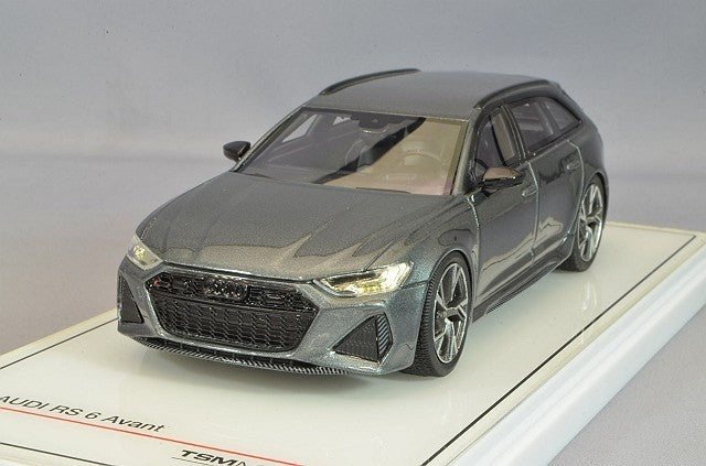 TSM TSM430536 1/43 Audi RS6 Avant Daytona Gray Resin