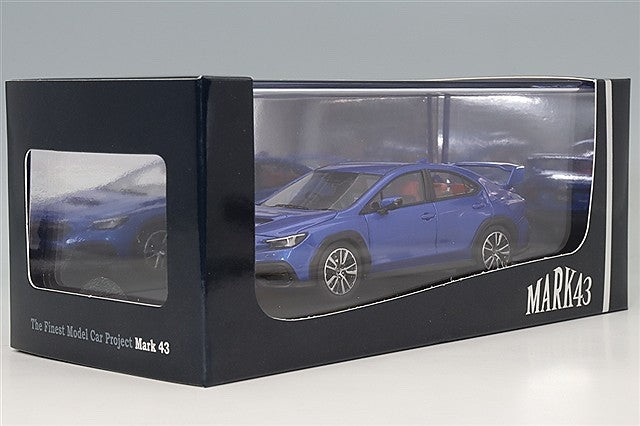 MARK43 PM43158WBL 1/43 Subaru WRX S4 STI Sport R EX VBH 2022 WR Blue Pearl Resin