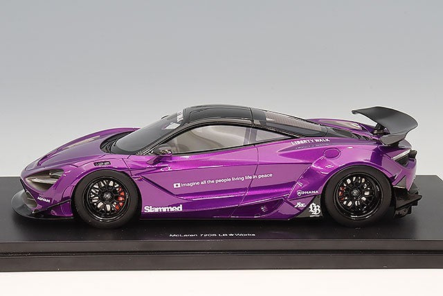 TOP SPEED TS0588 1/18 McLaren 720S LB-Works Purple