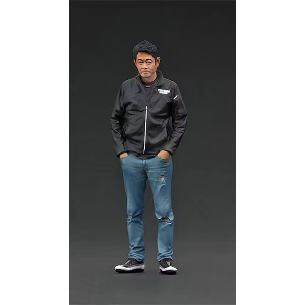 Ignition Model IG3281 1/18 Toyota Sprinter Trueno AE86 GT Apex Red/Black Manabu