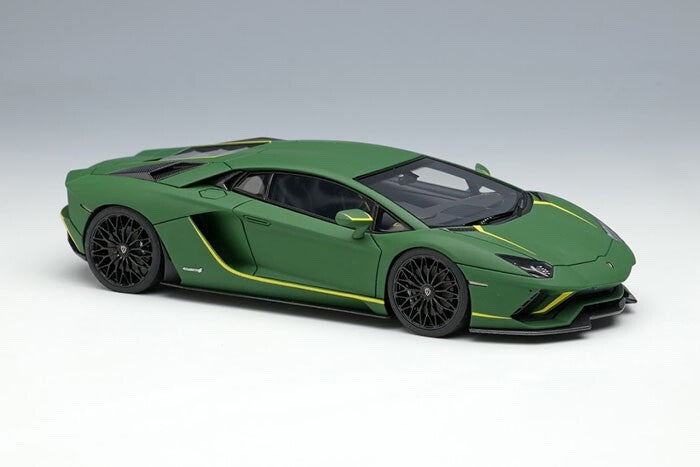 EIDOLON EM597D 1/43 Lamborghini Aventador S Japan Limited 2021 Verde Turbine