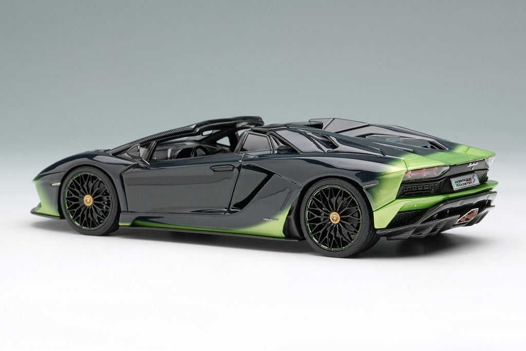 EIDOLON EM767D 1/43 Lamborghini Aventador S 2018 Green Resin Limited 100pcs
