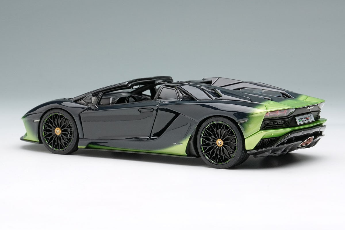 EIDOLON EM767D 1/43 Lamborghini Aventador S 2018 Green Resin Limited 100pcs