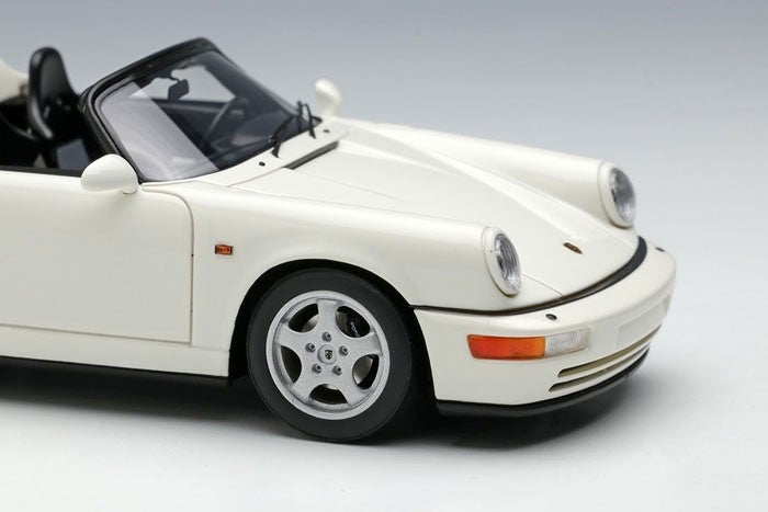 VISION VM165C 1/43 Porsche 911 964 Carrera 2 Speedster 1993 White Resin