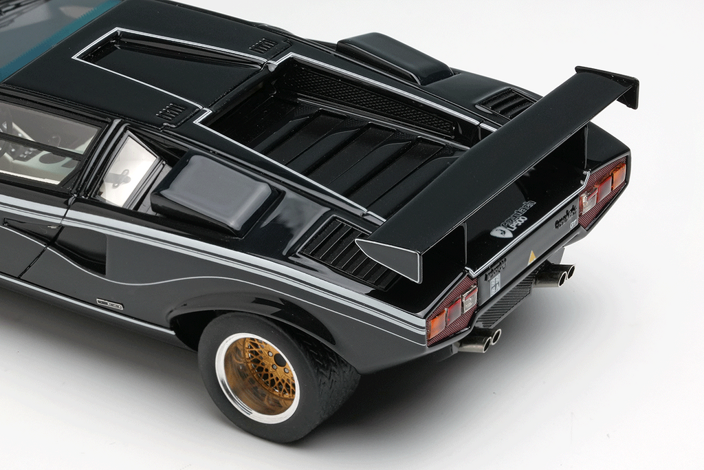 Make Up EIDOLON EM443A 1/43 Lamborghini Countach LP500R Tokyo Show 1977