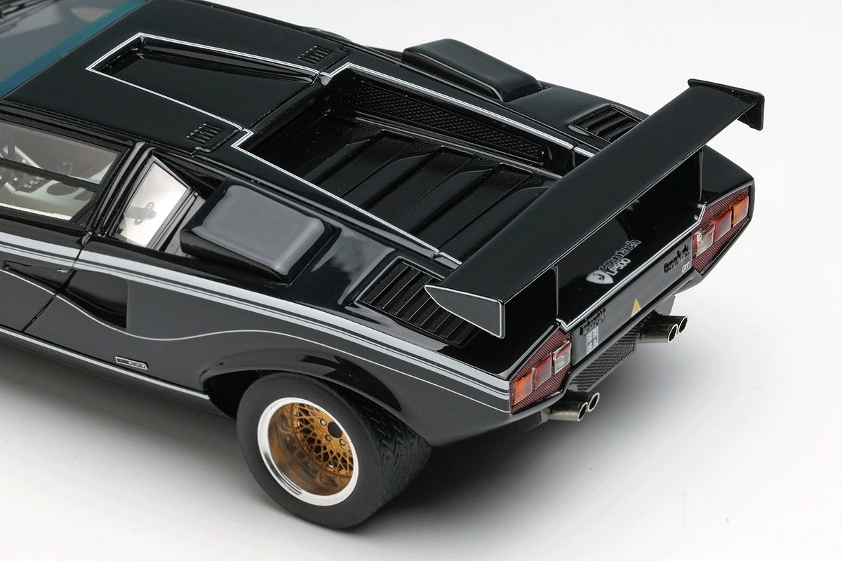 Make Up EIDOLON EM443A 1/43 Lamborghini Countach LP500R Tokyo Show 1977
