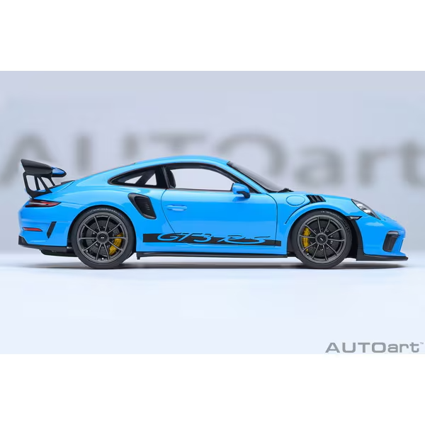AUTOart 78182 1/18 Porsche 911 991.2 GT3 RS Light Blue Diecast