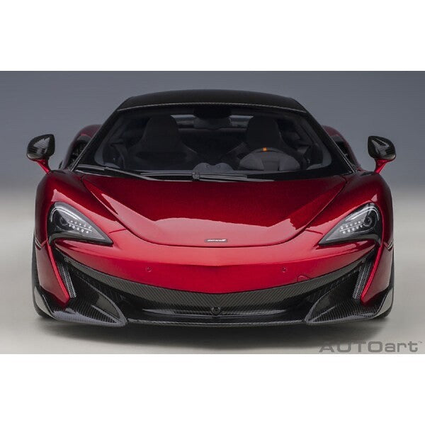 AUTOart 76085 1/18 McLaren 600LT Red Metallic / Carbon Roof [Composite Diecast M