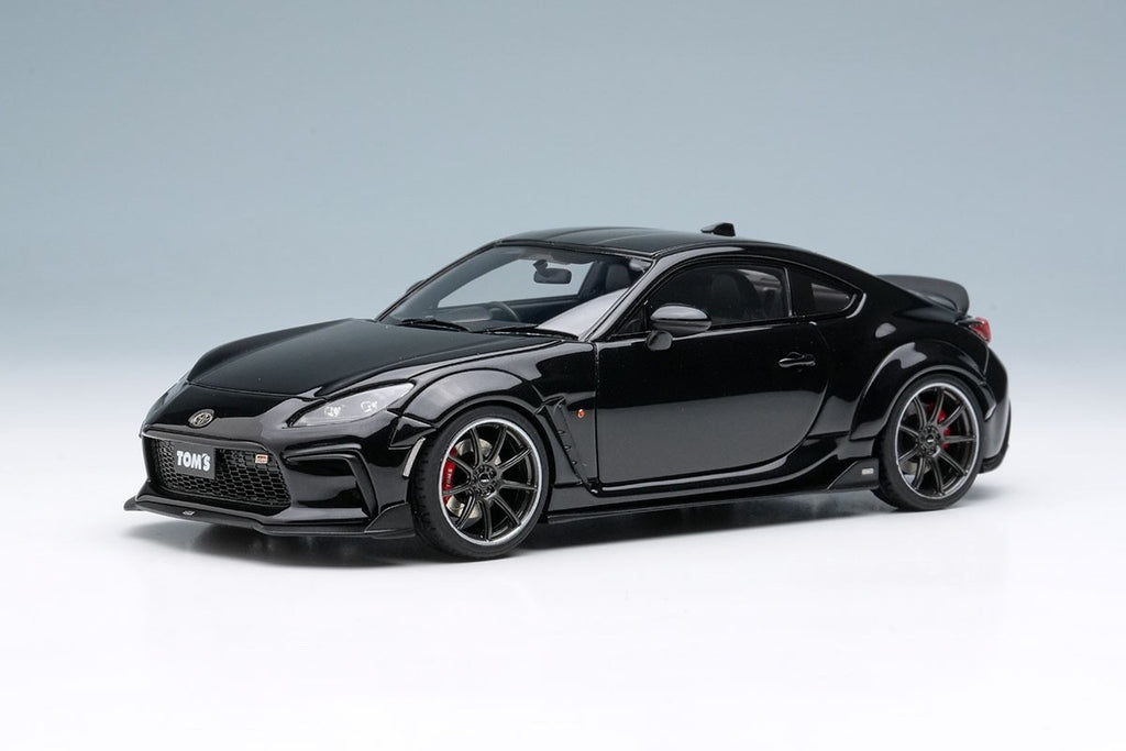 Make Up EIDOLON EM725H 1/43 TOM'S GR86 Wide Body 2022 Crystal Black Silica