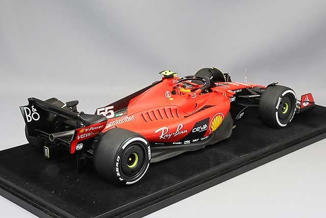 Looksmart LS18F1052 1/18 Ferrari SF-23 F1 Bahrain GP 2023 4th #55 Sainz