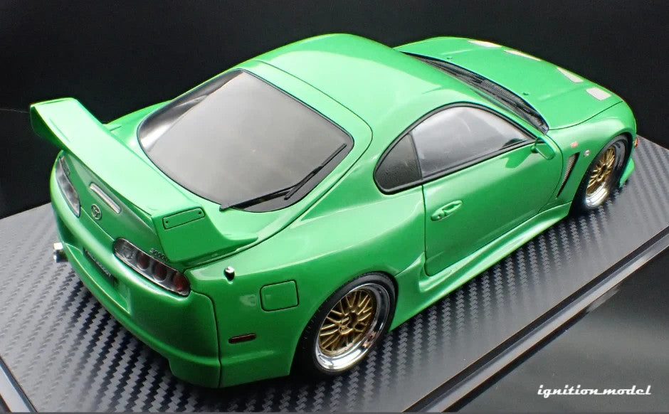 Ignition Model IG3603 1/18 Toyota Supra A80 TRD 3000GT Green Resin