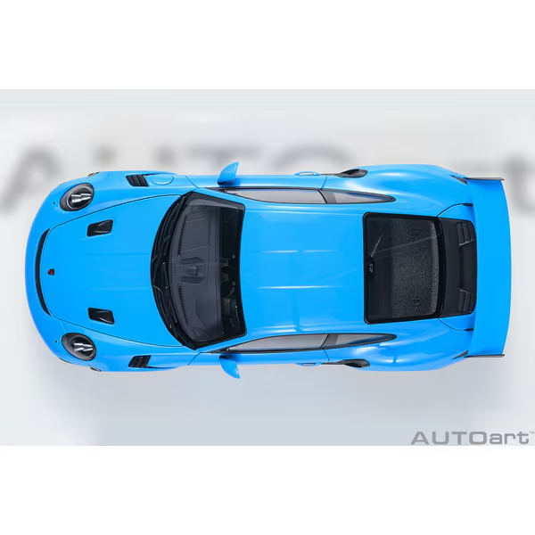 AUTOart 78182 1/18 Porsche 911 991.2 GT3 RS Light Blue Diecast