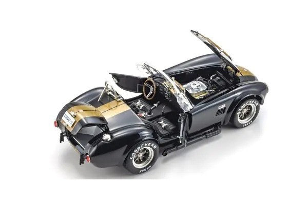 Kyosho KS08048BKG 1/18 Shelby Cobra 427 S/C 1965 Black Gold Stripe
