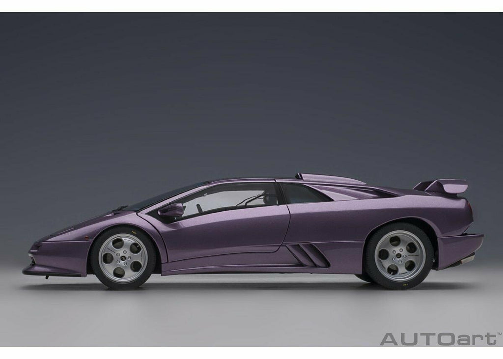 AUTOart 79142 1/18 Lamborghini Diablo SE30 Jota Metallic Purple Coupe
