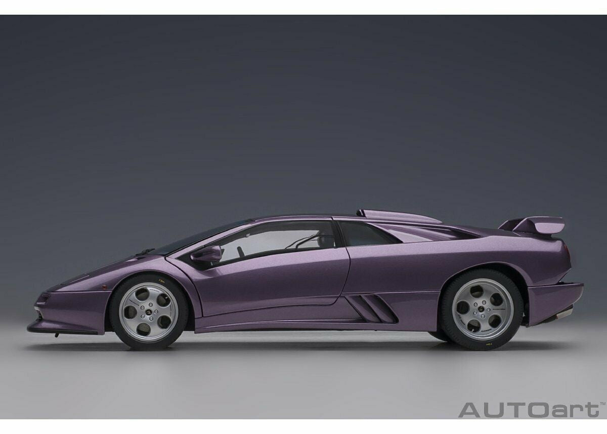 AUTOart 79142 1/18 Lamborghini Diablo SE30 Jota Metallic Purple Coupe
