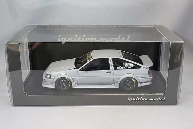 Ignition Model IG2607 1/18 RWB Toyota AE86 Rauh-Welt Matte Gray Resin