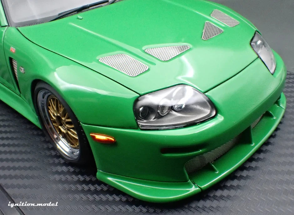 Ignition Model IG3603 1/18 Toyota Supra A80 TRD 3000GT Green Resin