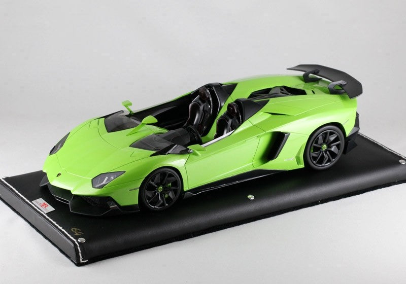 MR Collection LAMBO08D 1/18 Lamborghini Aventador J 2012 Verde Ithaca Green