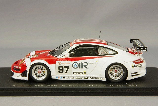 Spark SBMS 1/43 Porsche 911 997 RSR 2007 Spa 24H Class Winner