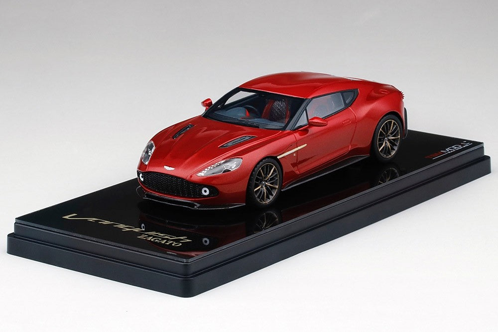 TSM Model TSM430160 1/43 Aston Martin Vanquish Zagato 2016 Lava Red Resin Model