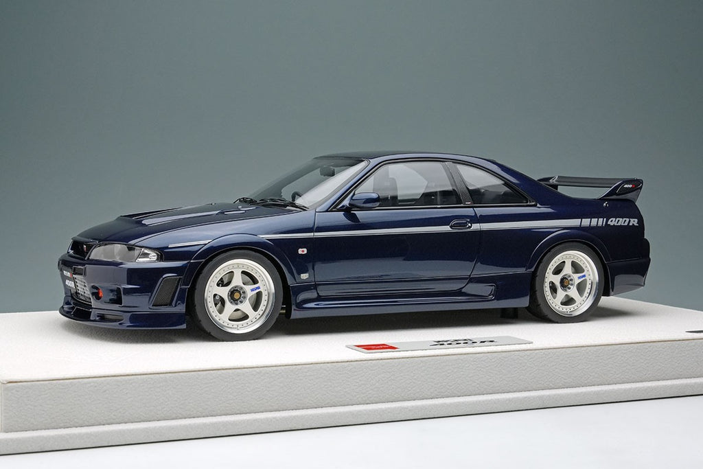 Make Up EIDOLON EML102H 1/18 Nismo 400R 1996 Deep Marine Blue Resin