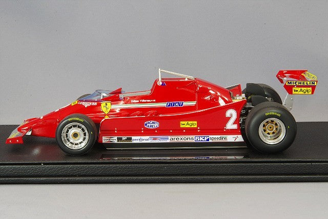 TOPMARQUES GRP097B 1/18 Ferrari 126C 1980 Monza Test #2 Resin