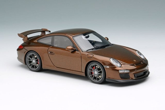 EIDOLON EM602L 1/43  Porsche 911 (997.2) GT3 2010 Macadamia Metallic Limited