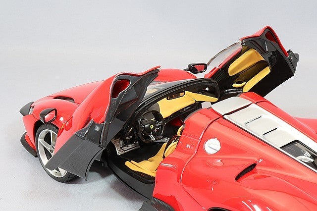 BBURAGO K18-16912R 1/18 Ferrari Daytona SP3 Closed Roof 2022 Rosso Corsa Red