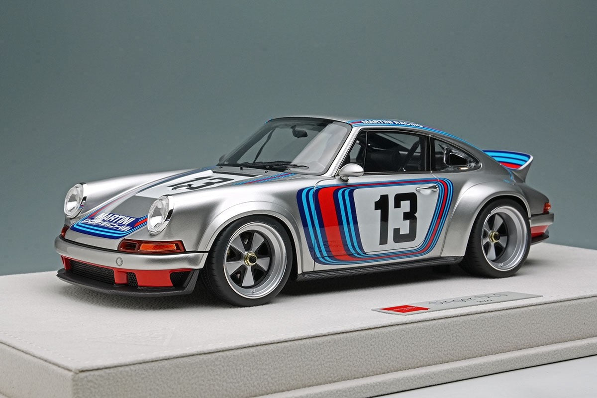 EIDOLON EML018W 1/18 Singer Porsche 911 DLS Silver Martini Limited 120pcs
