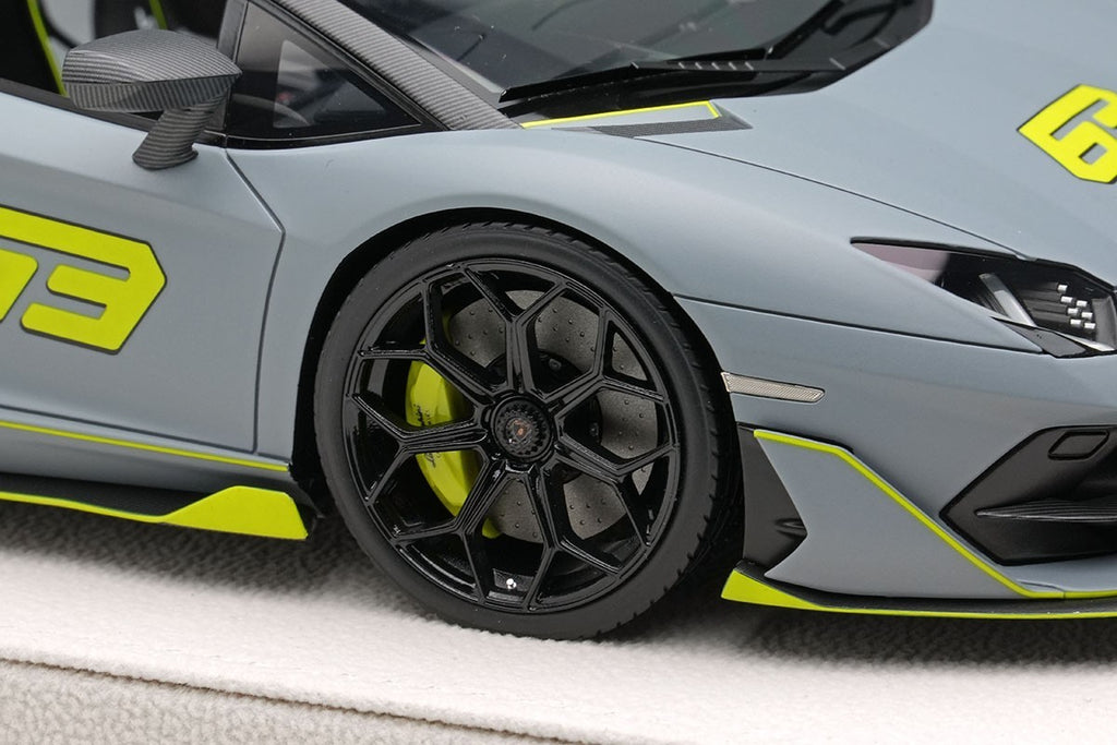 Make Up EIDOLON EML030G 1/18 Lamborghini Aventador SVJ 63 Roadster 2019 Gray