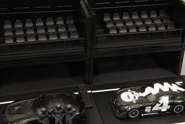 Tarmac T64-008-4A4Box 1/64 Mercedes-AMG GT3 #3 Pit Diorama Set