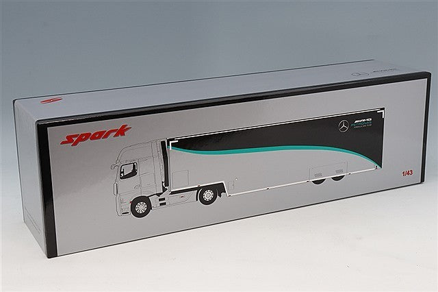 Spark S8599 1/43 Mercedes-Benz Truck 2023 Mercedes F1 Transporter
