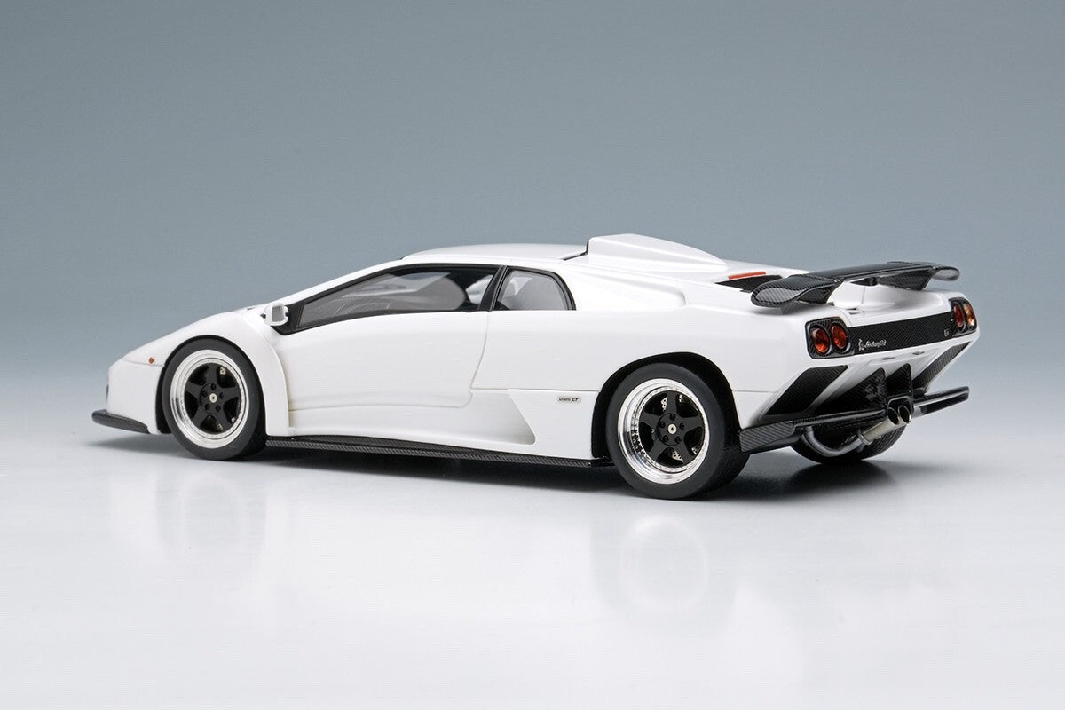 Make Up EIDOLON EM782B 1/43 Lamborghini Diablo GT 1999 White Resin Car Model