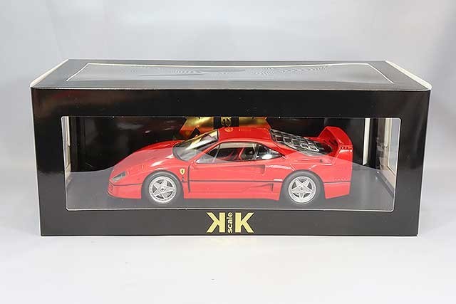 KK Scale KKDC180694 1/18 Ferrari F40 1987 Red Supercar Diecast