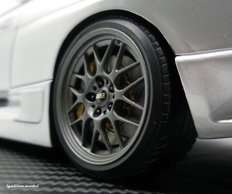 Ignition Model IG3131 1/18 GReddy Nissan GT-R BCNR33 R33 Silver Resin
