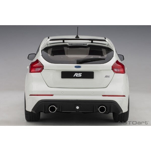 AUTOart 72951 1/18 Ford Focus RS White [Composite Diecast Mini Car]